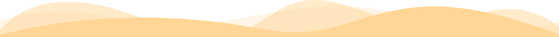 A green and beige background with a wave